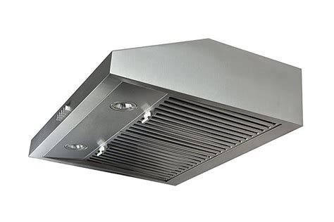 vesta stainless steel 500 cfm stylish under cabinet range hood|vesta charlotte range hood.